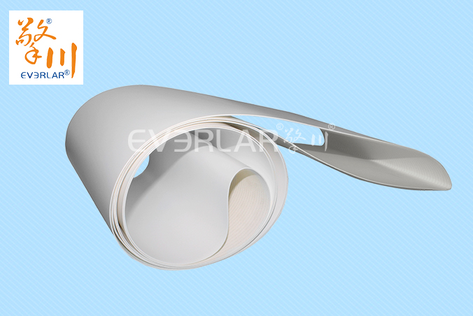 白色啞光pu輸送帶