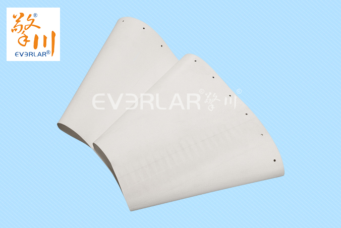 白色PU食品級轉彎輸送帶