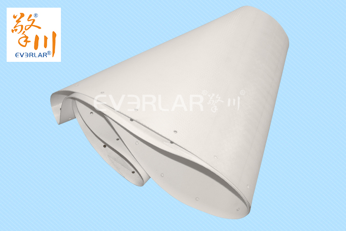 白色PU食品級轉彎輸送帶