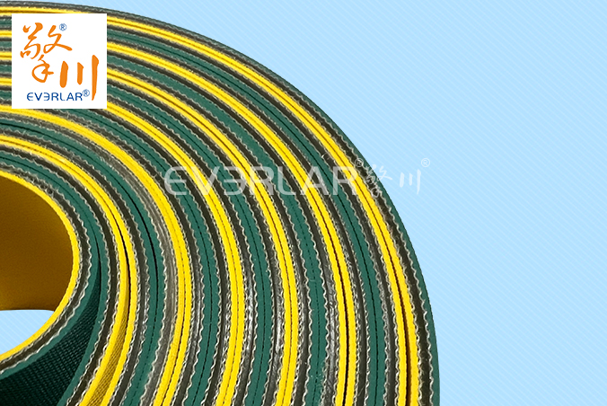 黃綠片基帶抗拉防滑印刷紡織行業(yè)高速傳動平皮帶工業(yè)廠家定制