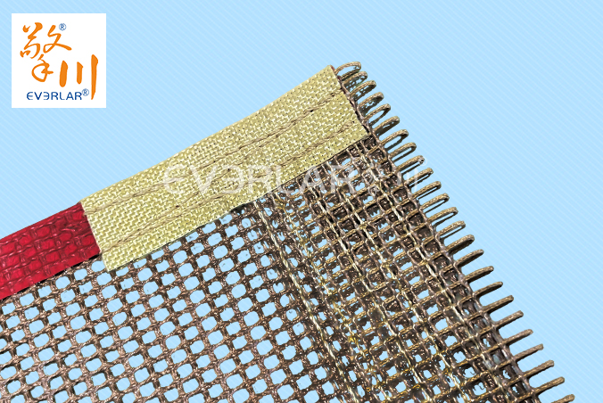 鐵氟龍網(wǎng)格輸送帶耐高溫耐腐蝕防粘食品行業(yè)粉條烘干機(jī)專用機(jī)械皮帶擎川定制