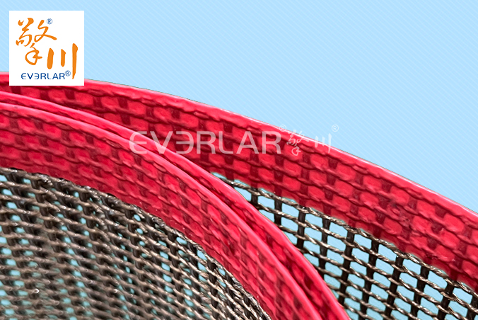 鐵氟龍網(wǎng)格輸送帶耐高溫耐腐蝕防粘食品行業(yè)粉條烘干機(jī)專用機(jī)械皮帶擎川定制