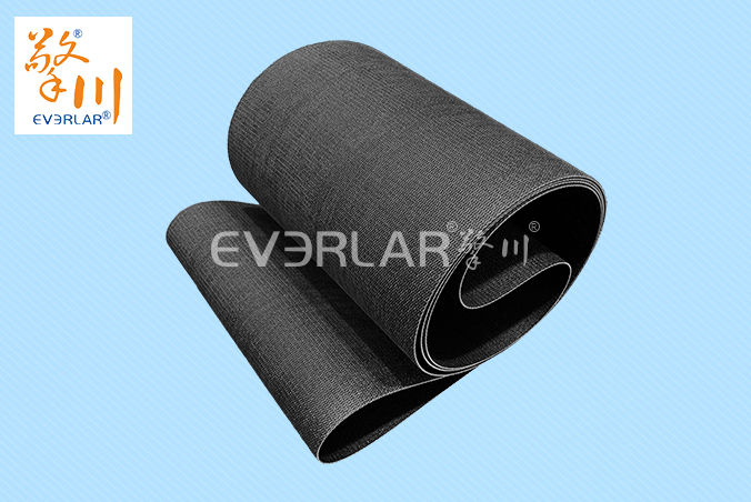 灰色PVK輸送帶耐磨抗撕裂物流分揀輸送機專用工業(yè)皮帶廠家定制