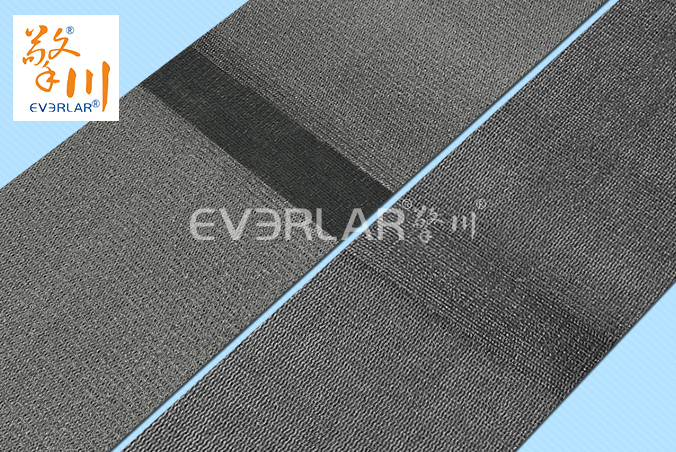 灰色PVK輸送帶耐磨抗撕裂物流分揀輸送機專用工業(yè)皮帶廠家定制