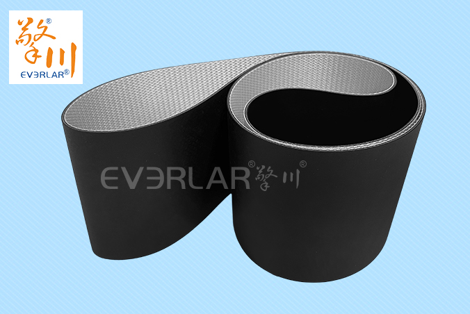 黑色啞光PVC輸送帶耐磨防滑食品電子輸送機(jī)分揀線傳送帶