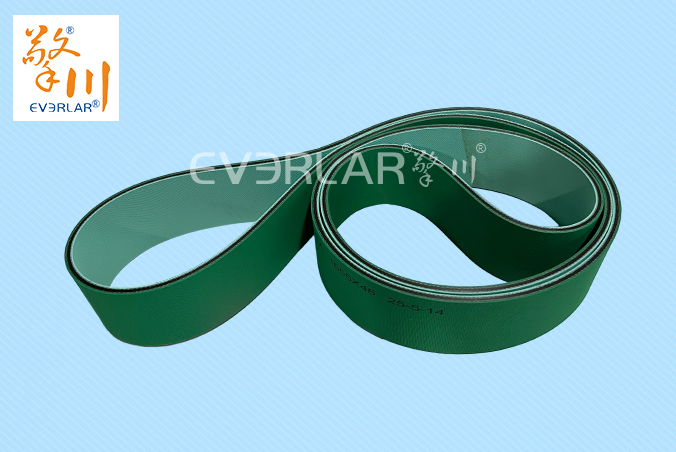 尼龍雙綠片基帶耐磨抗撕裂包裝印刷物流傳輸工業(yè)傳動帶廠家定制