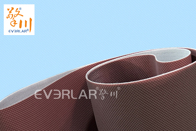 PU輸送帶咖啡色鉆石紋耐磨防滑食品烘焙輸送機(jī)聚氨酯傳送帶廠家