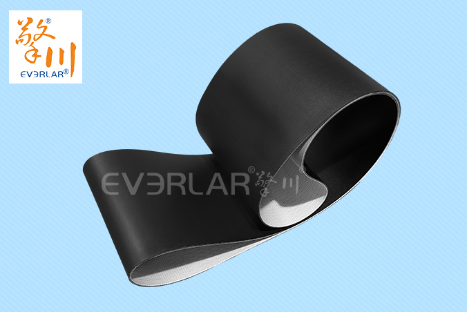 擎川EVERLAR黑色PVC防靜電輸送帶電子元件傳輸流水線(xiàn)工業(yè)皮帶定制