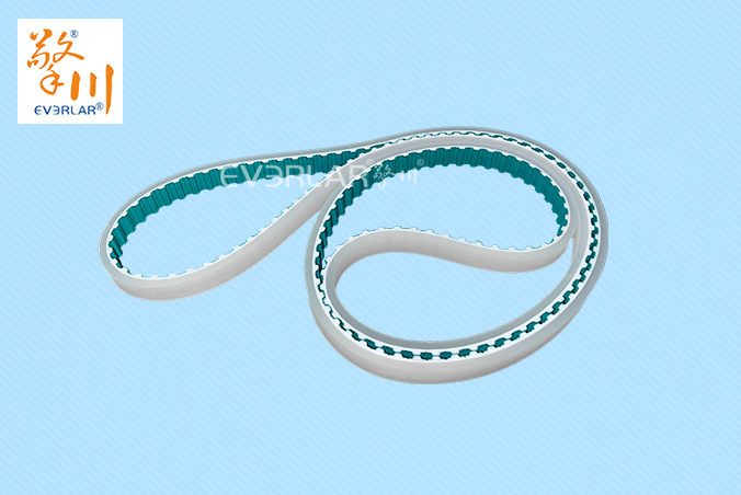 PU同步帶加PU膠綠布耐磨防滑食品包裝自動化生產(chǎn)線傳動帶廠家定制