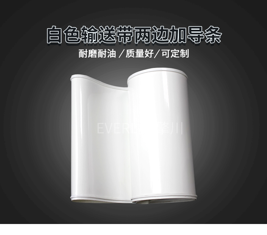 白色食品輸送帶 白色食品輸送帶