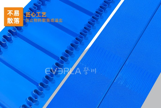 1764815700671023.jpg 藍色啞光PU輸送帶加擋板裙邊導(dǎo)條接口.jpg