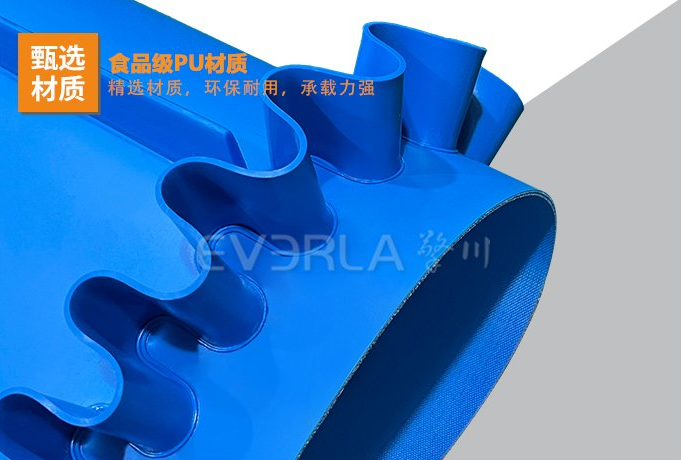 1764815710473876.jpg 藍色啞光PU輸送帶加擋板裙邊導(dǎo)條細節(jié).jpg